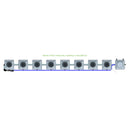 Alien Hydroponics RDWC 8 Pot 1 Row Kit