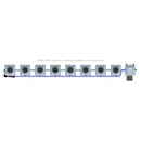 Alien Hydroponics RDWC 8 Pot 1 Row Kit