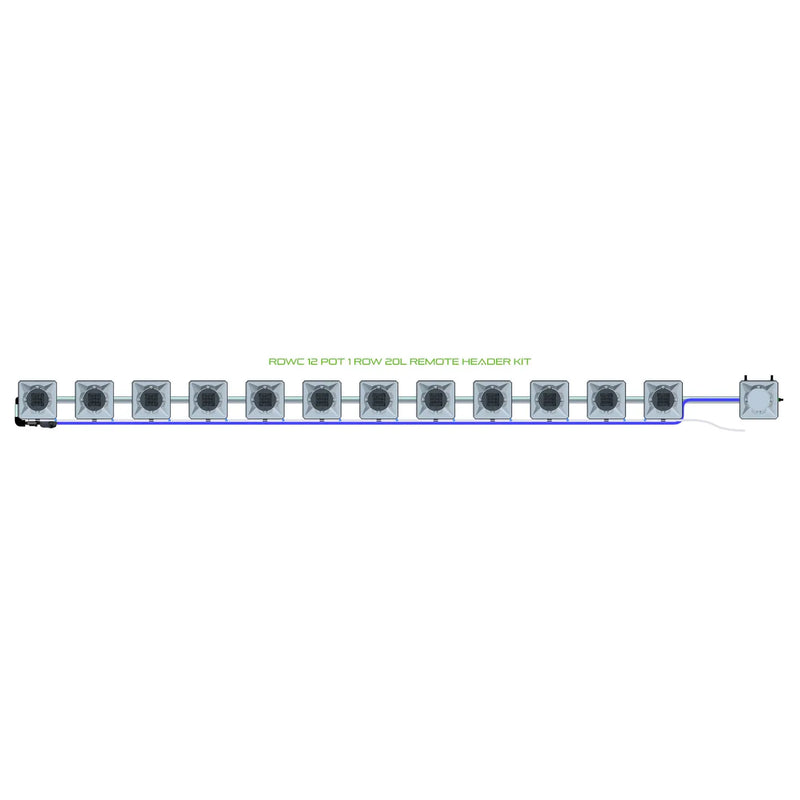 Alien Hydroponics RDWC 12 Pot 1 Row Kit