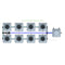 Alien Hydroponics RDWC 8 Pot 2 Row Kit