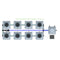 Alien Hydroponics RDWC 8 Pot 2 Row Kit