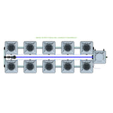 Alien Hydroponics RDWC 10 Pot 2 Row Kit