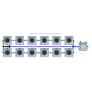 Alien Hydroponics RDWC 12 Pot 2 Row Kit