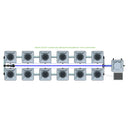 Alien Hydroponics RDWC 12 Pot 2 Row Kit