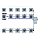 Alien Hydroponics RDWC 15 Pot 3 Row Kit