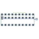 Alien Hydroponics RDWC 30 Pot 3 Row Kit