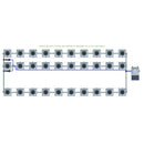 Alien Hydroponics RDWC 30 Pot 3 Row Kit