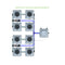 Alien Hydroponics RDWC 8 Pot 4 Row Kit
