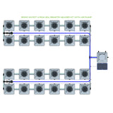 Alien Hydroponics RDWC 24 Pot 4 Row Kit