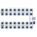 Alien Hydroponics RDWC 32 Pot 4 Row Kit