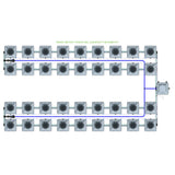 Alien Hydroponics RDWC 36 Pot 4 Row Kit