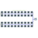 Alien Hydroponics RDWC 40 Pot 4 Row Kit