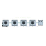 Alien Hydroponics RDWC 4 Pot 1 Row Kit