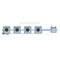 Alien Hydroponics RDWC 4 Pot 1 Row Kit