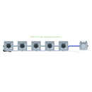 Alien Hydroponics RDWC 5 Pot 1 Row Kit