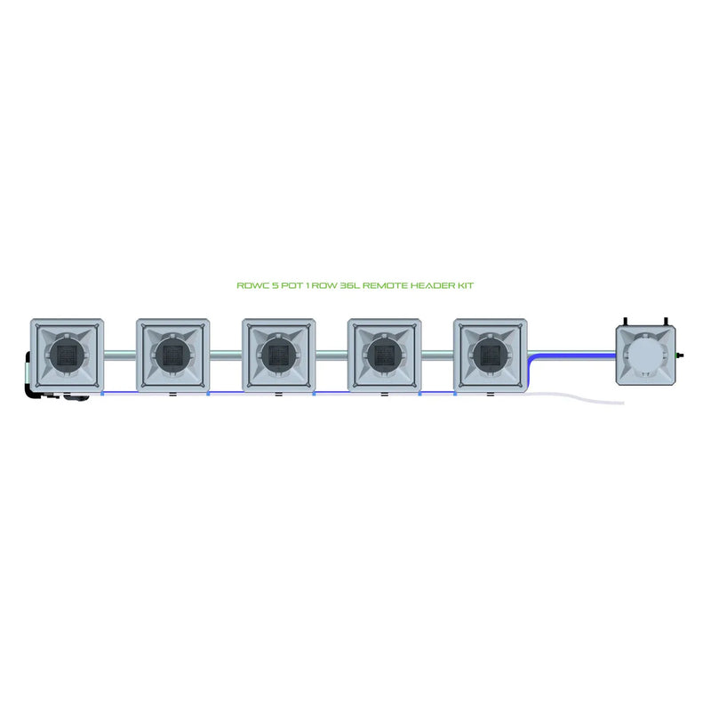 Alien Hydroponics RDWC 5 Pot 1 Row Kit