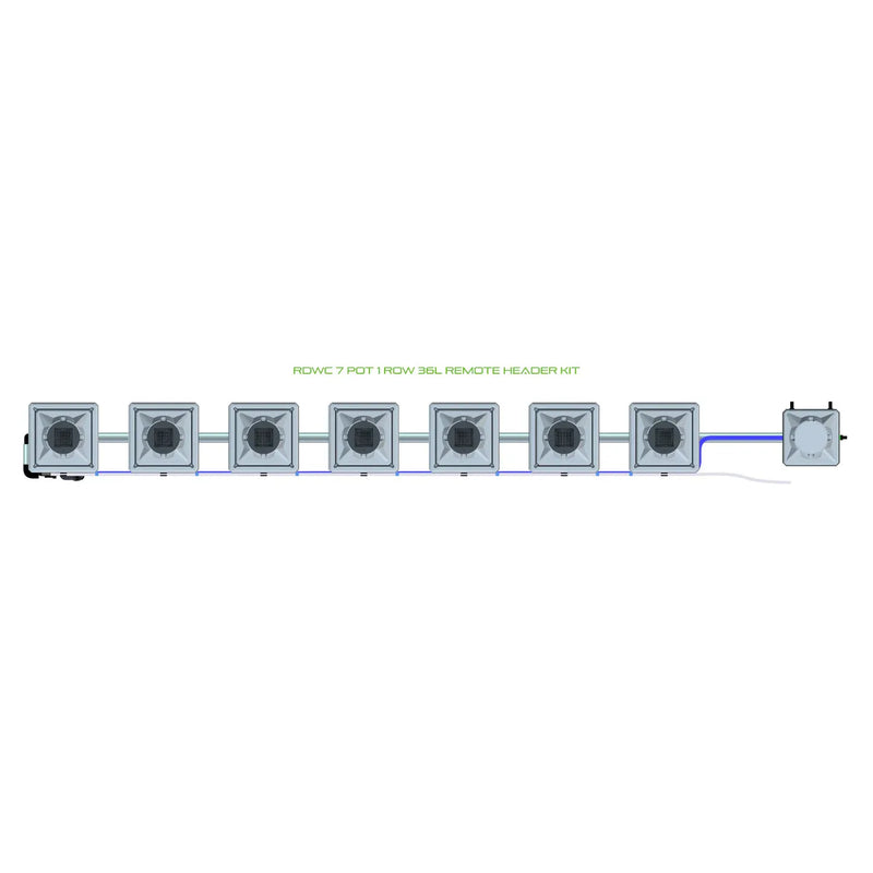 Alien Hydroponics RDWC 7 Pot 1 Row Kit