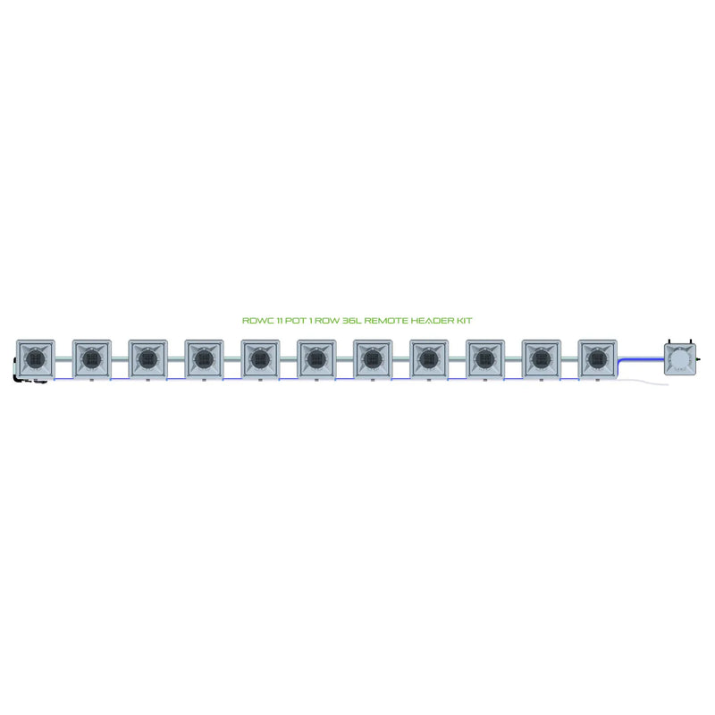 Alien Hydroponics RDWC 11 Pot 1 Row Kit