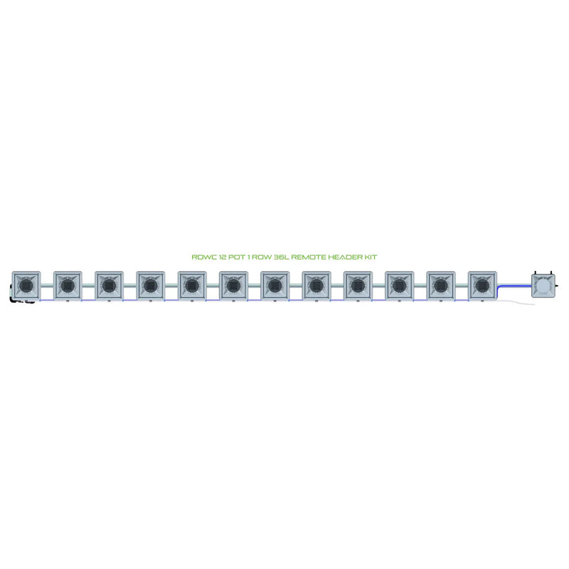 Alien Hydroponics RDWC 12 Pot 1 Row Kit