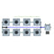 Alien Hydroponics RDWC 8 Pot 2 Row Kit