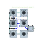 Alien Hydroponics RDWC 6 Pot 3 Row Kit
