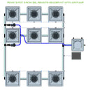 Alien Hydroponics RDWC 9 Pot 3 Row Kit