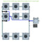Alien Hydroponics RDWC 9 Pot 3 Row Kit