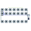 Alien Hydroponics RDWC 21 Pot 3 Row Kit