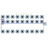 Alien Hydroponics RDWC 27 Pot 3 Row Kit