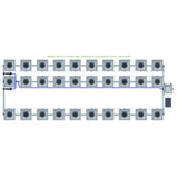 Alien Hydroponics RDWC 30 Pot 3 Row Kit