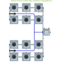 Alien Hydroponics RDWC 12 Pot 4 Row Kit