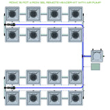 Alien Hydroponics RDWC 16 Pot 4 Row Kit