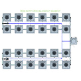 Alien Hydroponics RDWC 24 Pot 4 Row Kit