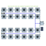 Alien Hydroponics RDWC 24 Pot 4 Row Kit
