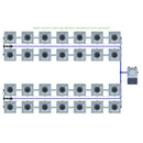 Alien Hydroponics RDWC 28 Pot 4 Row Kit