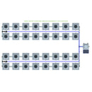 Alien Hydroponics RDWC 32 Pot 4 Row Kit