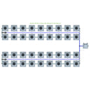 Alien Hydroponics RDWC 36 Pot 4 Row Kit
