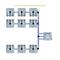 Alien Hydroponics RAIN 9 Pot 3 Row Kit