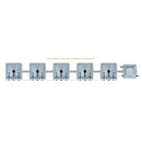 Alien Hydroponics RAIN 5 Pot 1 Row Kit