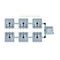 Alien Hydroponics RAIN 6 Pot 2 Row Kit