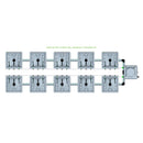Alien Hydroponics RAIN 10 Pot 2 Row Kit