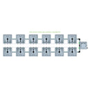Alien Hydroponics RAIN 12 Pot 2 Row Kit