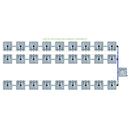 Alien Hydroponics RAIN 27 Pot 3 Row Kit