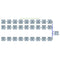 Alien Hydroponics RAIN 27 Pot 3 Row Kit