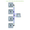 Alien Hydroponics RAIN 4 Pot 4 Row Kit