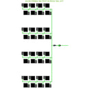 Alien Hydroponics EasyFeed 32 Pot 8 Row Kit