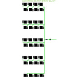 Alien Hydroponics EasyFeed 36 Pot 9 Row Kit