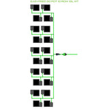 Alien Hydroponics EasyFeed 20 Pot 10 Row Kit