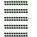 Alien Hydroponics EasyFeed 100 Pot 10 Row Kit