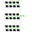 Alien Hydroponics EasyFeed 24 Pot 6 Row Kit